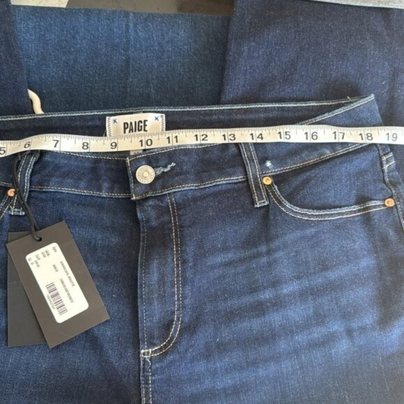 PAIGE denim Brigitte Boyfriend Gibson distressed ankle cuffed jeans nwt - Picture 6 of 9